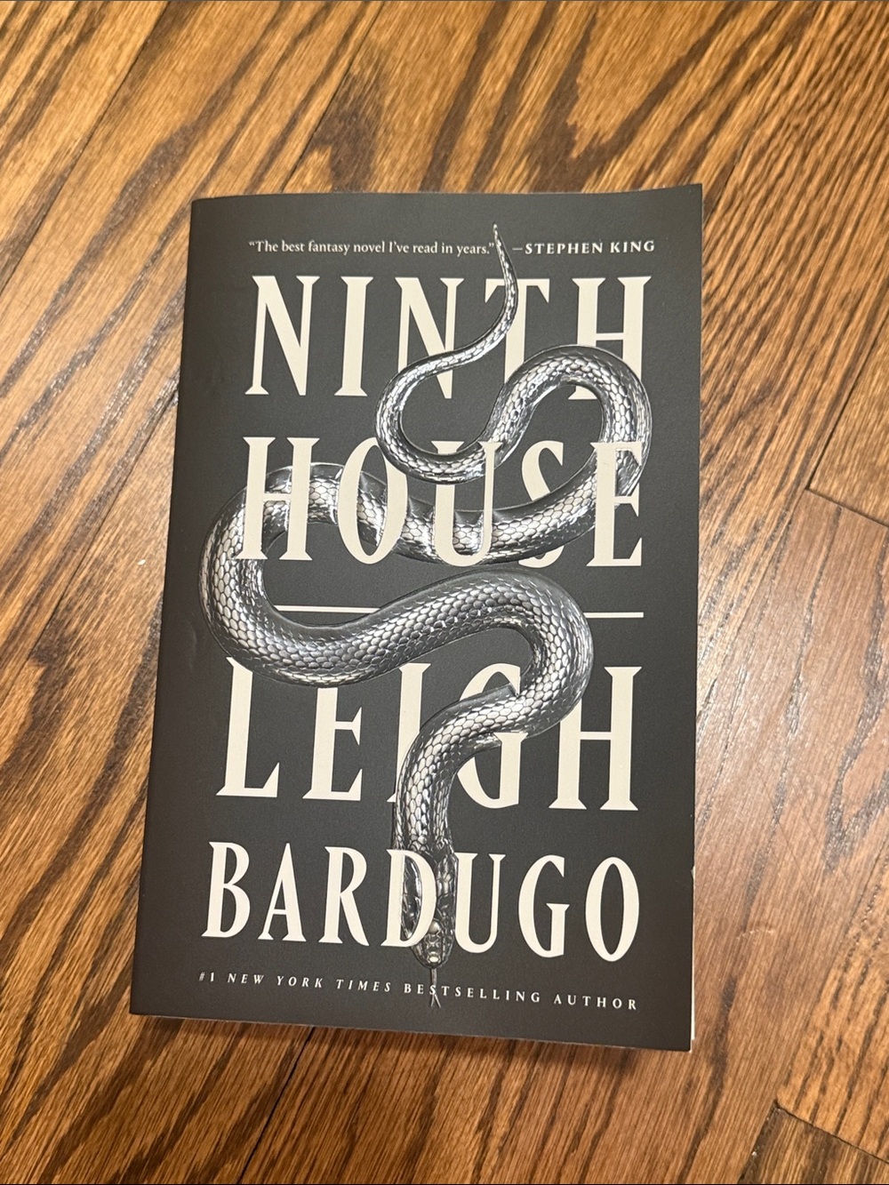Ninth House by Leigh Bardugo — Black & Silver Paperback